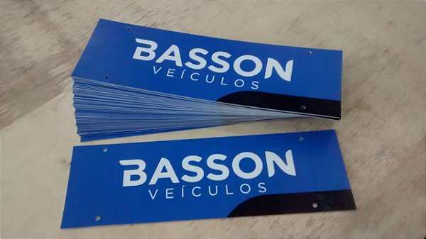 Cobre Placa para Carro