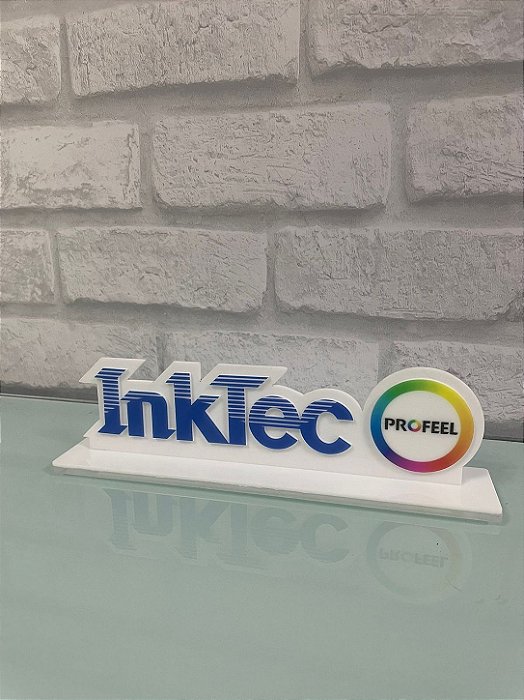 Logo de mesa Personalizado com Impressão UV