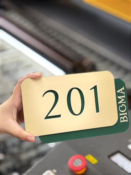 Placa Personalizada para predio