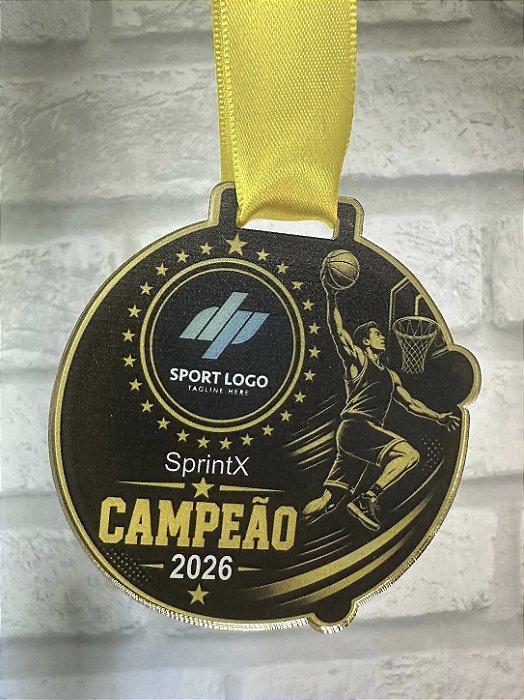 Medalhas Personalizadas BASQUETEBOL