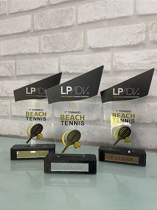 Troféu em Acrílico Personalizado