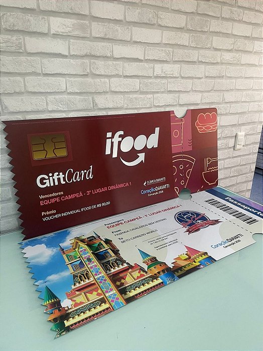 Voucher Gigante Personalizado