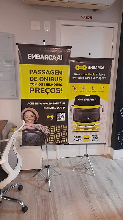 Banner em Lona vareta e corda