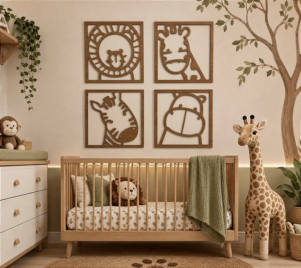Quadros - Animais Safari