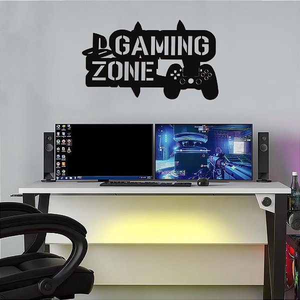 Aplique mdf - Gaming Zone Playstation|Xbox