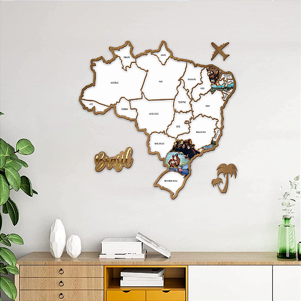 Mapa de Fotos - Brasil