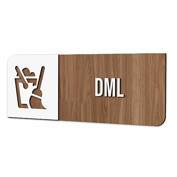 Placa de Sinalização Indicativa - DML
