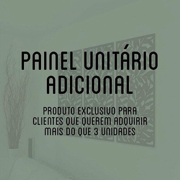 Painel Decorativo Unitário