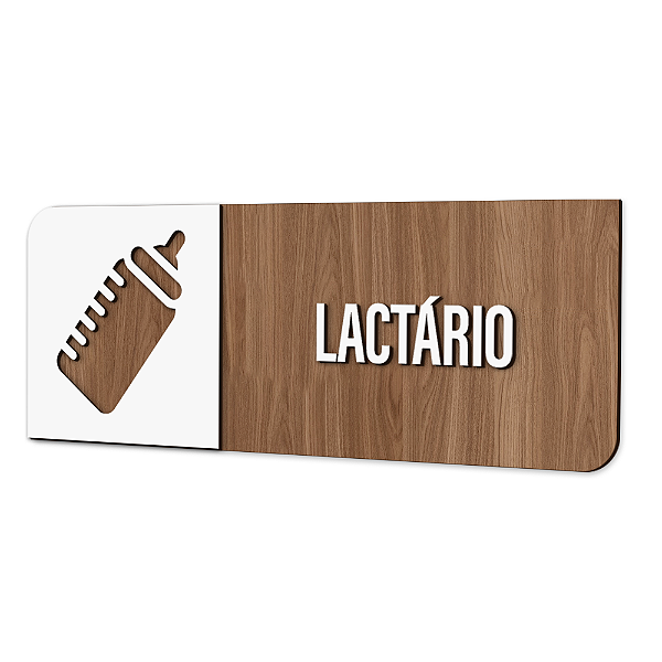 Placa de Sinalização Indicativa - Lactário