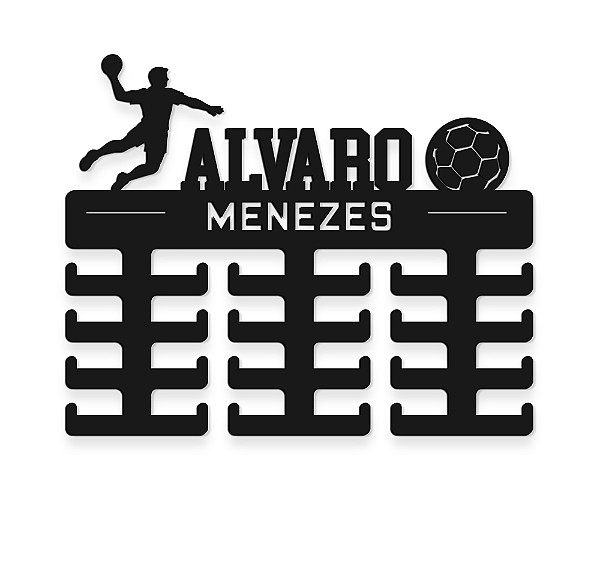 Porta Medalhas - Handebol - Personalizado