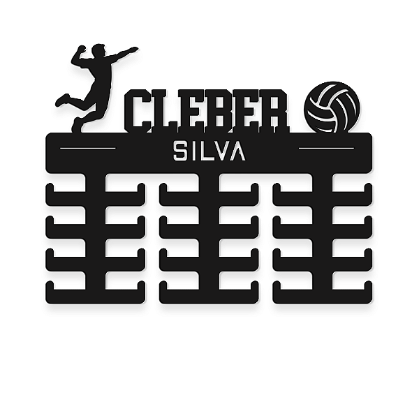 Porta Medalhas - Vôlei - Personalizado