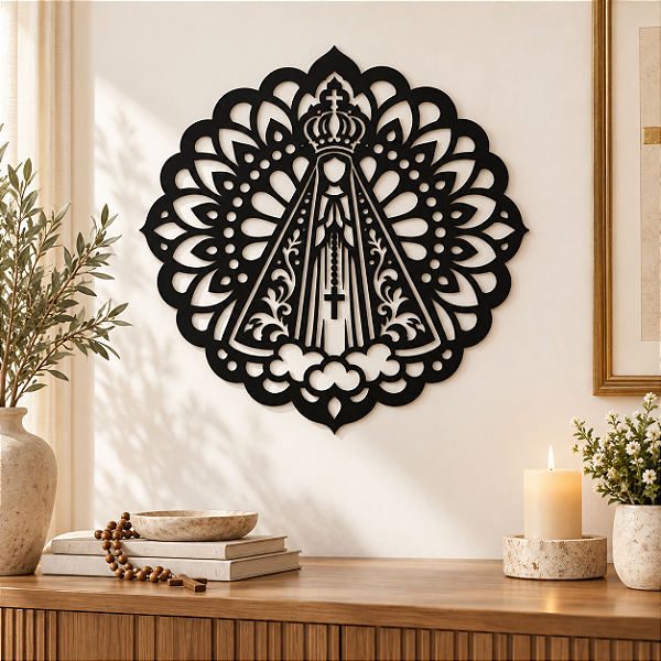Mandala - Nossa Senhora Aparecida - Modelo 2
