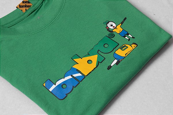 Camisa Brasil Verde - LOMBRA® - Camisetas, Bonés, Moletons, Corta