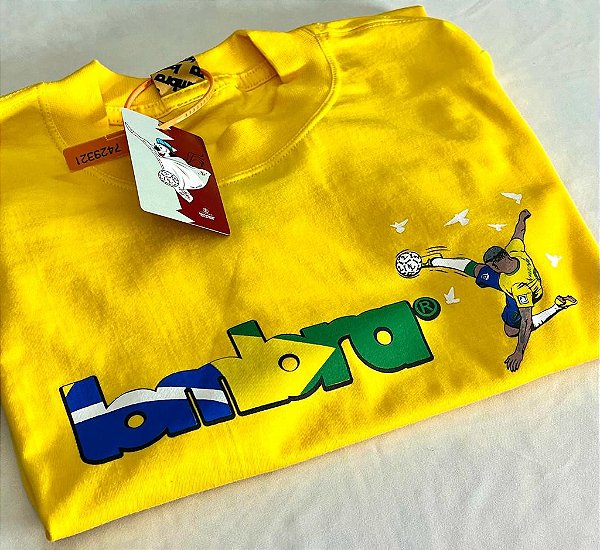 Camisa Brasil Pombo Amarela