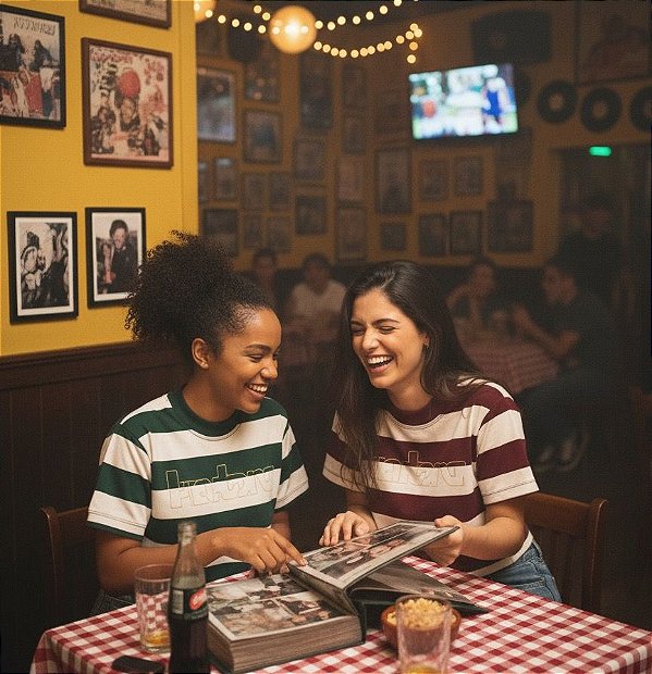 Cropped Listrado Bohemia