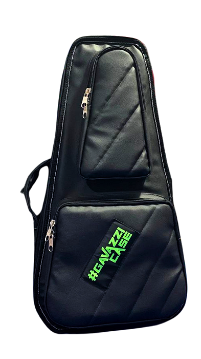 SEMI CASE - CAVACO - EM COURO - PRETO.