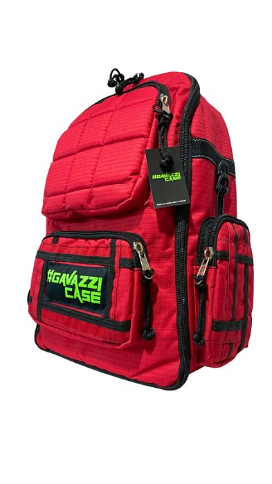 Mochila Bag Gavazzicase Vermelha.
