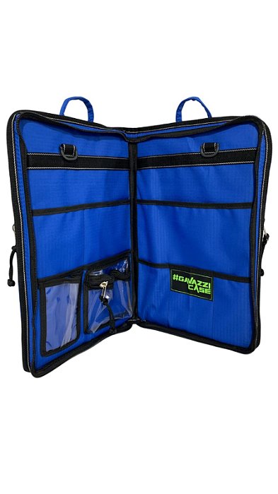 BAG PARA BAQUETAS - NYLON LUXO - AZUL.