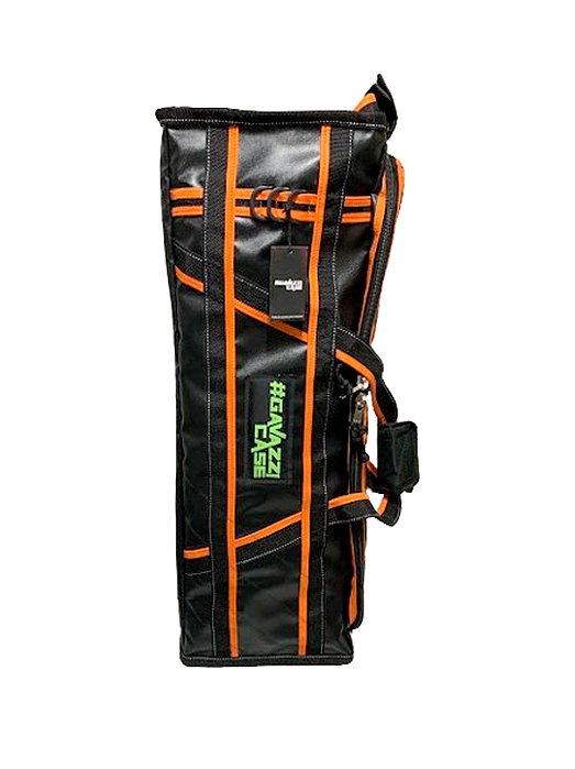 Semi Case Gavazzi case em Couro Preto e Laranja Sem Carrinho - Para Ferragens.