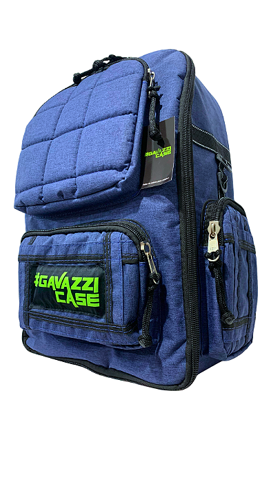 MOCHILA BAG - JEANS - COM DIVISÃO - PREMIUM.