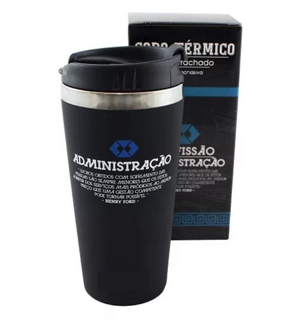 Copo Térmico emborrachado de Administração - loja do administrador