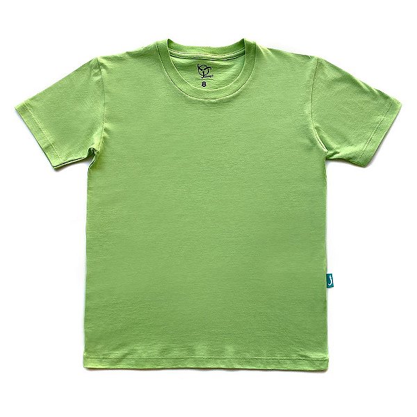 Camiseta Infantil Menino Jokenpô Básica Verde