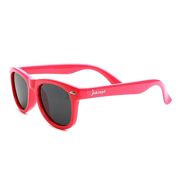 Óculos Infantil Polarizado De Sol Uv400 Flexível Pink