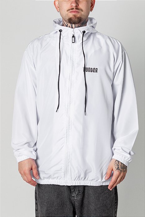 JAQUETA CORTA VENTO STREET LISA HUNTER BRANCA