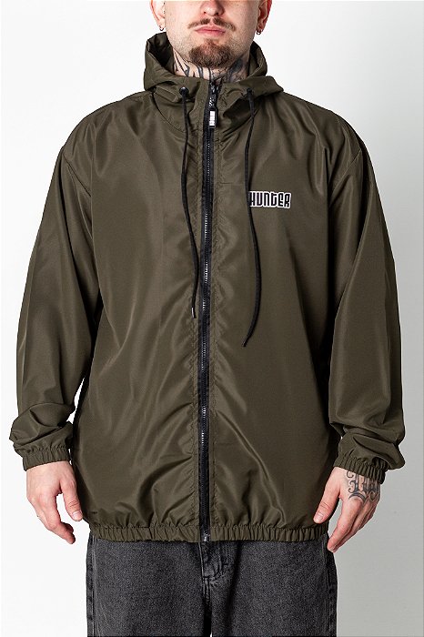 JAQUETA CORTA VENTO STREET LISA HUNTER VERDE MILITAR