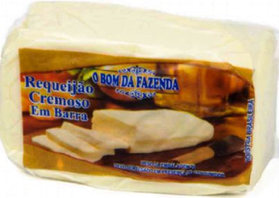 Requeijão Cremoso Em Barra de corte 500g