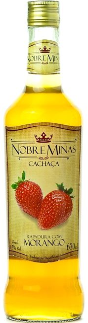 Cachaça de Morango - Nobre Minas 670ml