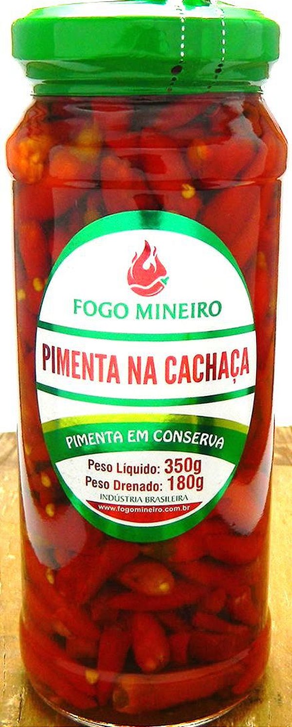 Pimenta na Cachaça - Conserva 350g