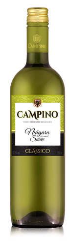 Vinho Branco Suave Campino Clássico Niágara 750ml