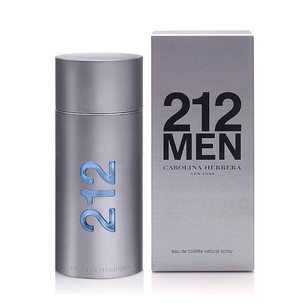 Carolina Herrera 212 MEN EDT Perfume Masculino - Empório do Aroma Cosméticos