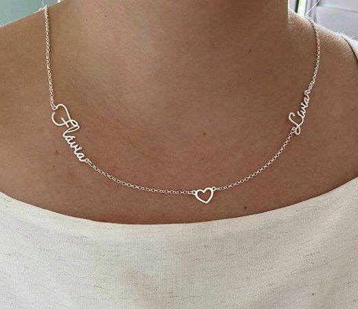 Colar até 3 nomes • Prata 925