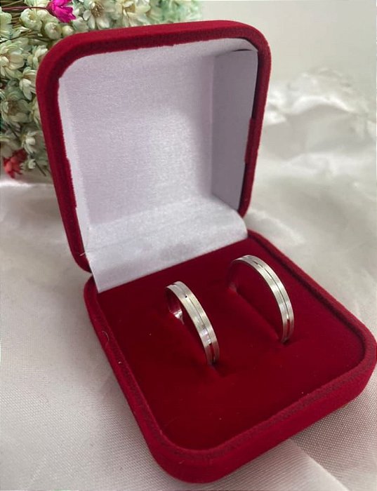 Aliança IIIII (unidade) Prata 925