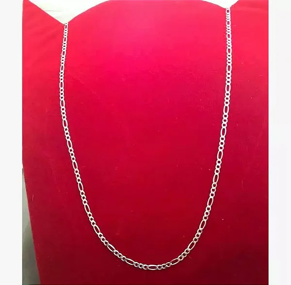 Corrente 3x1  70cm Prata 925