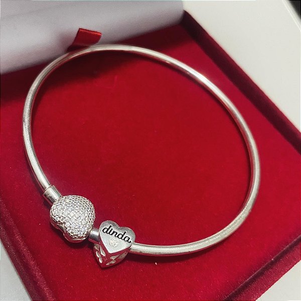 Berloque Dinda Prata 925