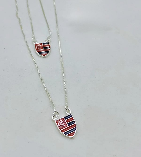 Escapulário do Flamengo Prata 925