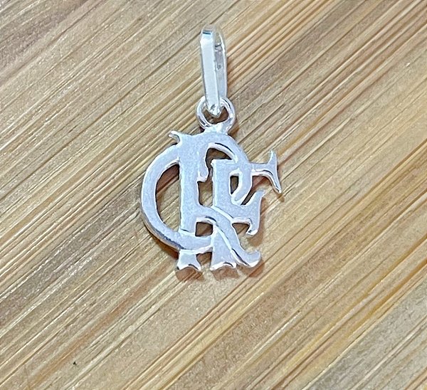 Pingente CRF Flamengo Prata 925