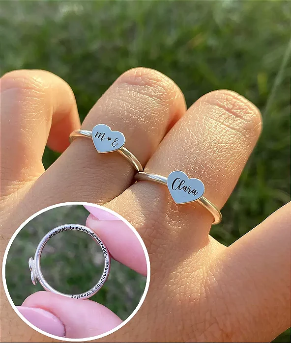 Anel personalizado Prata 925