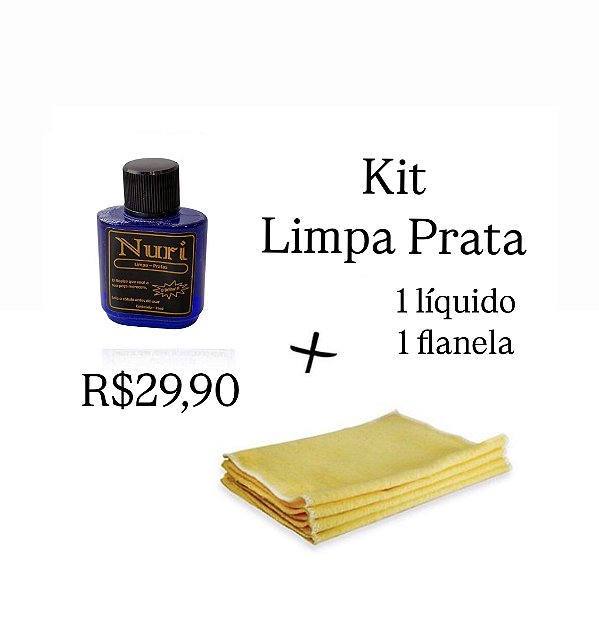 Kit de Limpeza Líquido + Flanela