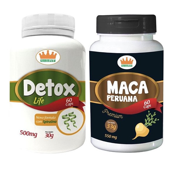 detox caps promoção
