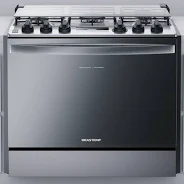 Fogão Brastemp 5 Bocas Embutir Vidro 220V