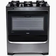 Fogão Consul 5 Bocas Mesa Vidro Inox Automático