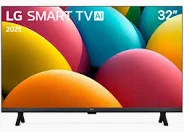 Smart TV LG 32" HD 32LR600B Preta