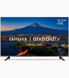 Smart TV Aiwa 32", HD, Android, AWS-TV-32-BL-02-A