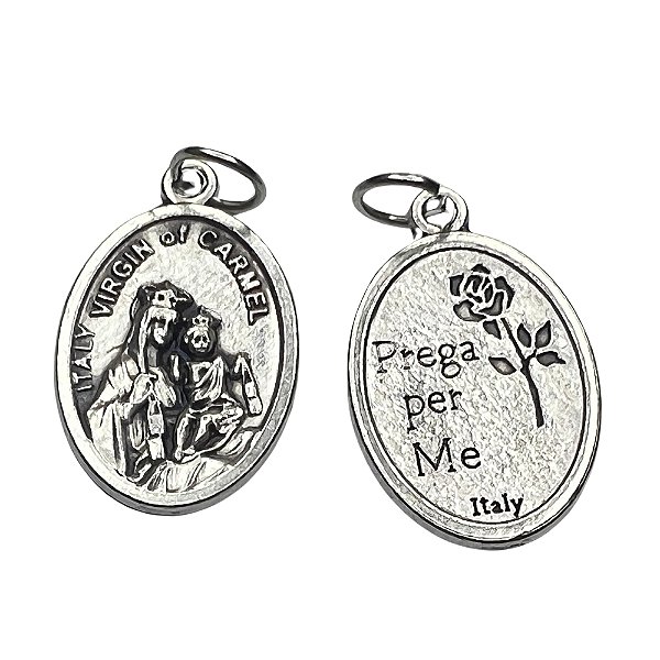 Medalha Nossa Senhora Do Carmo Prata
