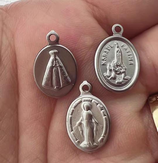 Medalha dos 3 Marias em Aço Inox