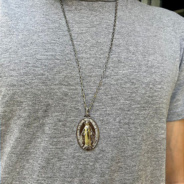Cadeia de pescoço Nossa Senhora das Graças